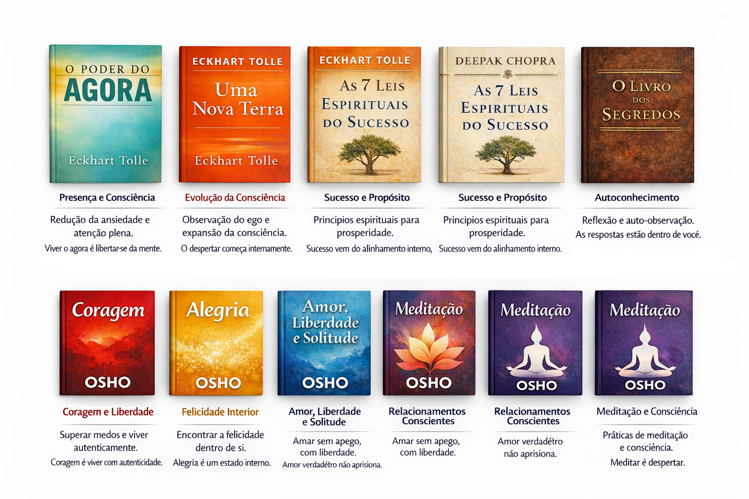 Biblioteca de Consciência e Desenvolvimento Pessoal
